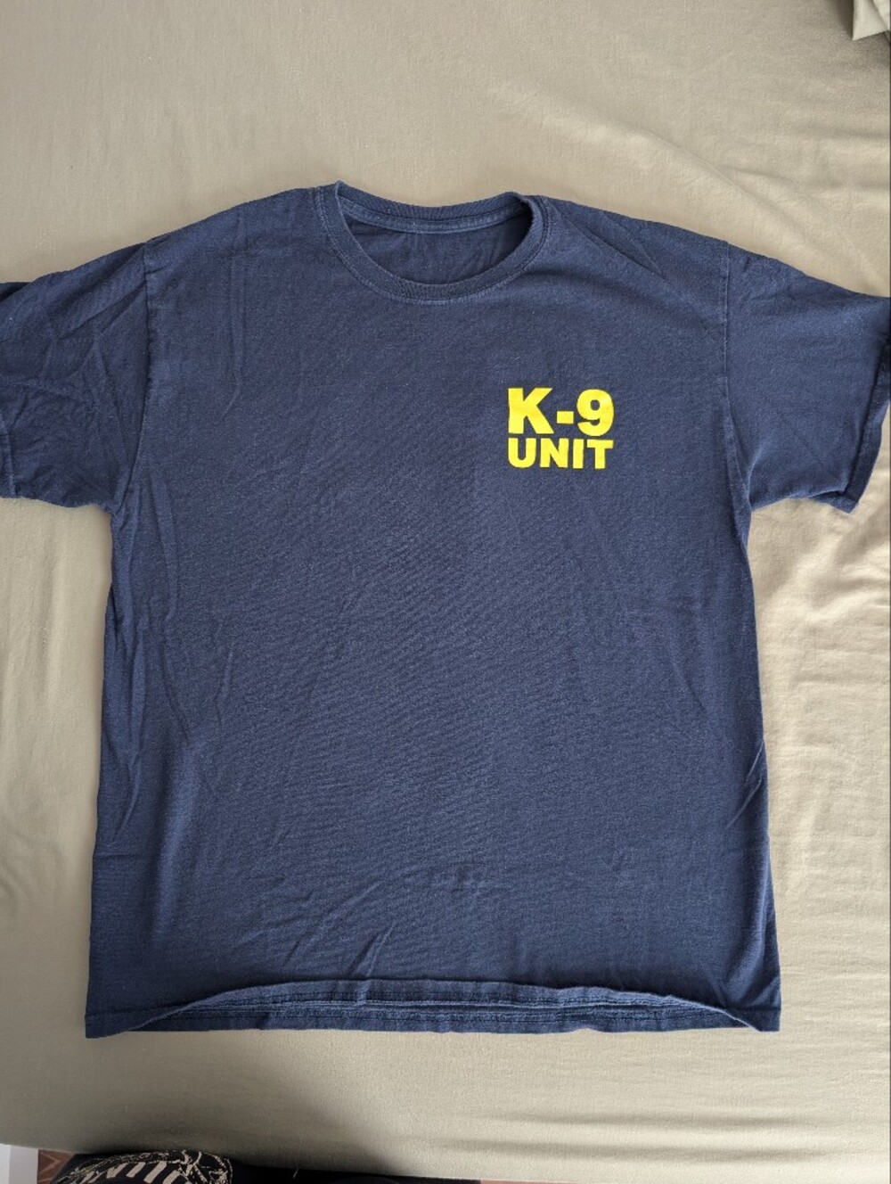 K-9 Unit Navy T-Shirt Medium